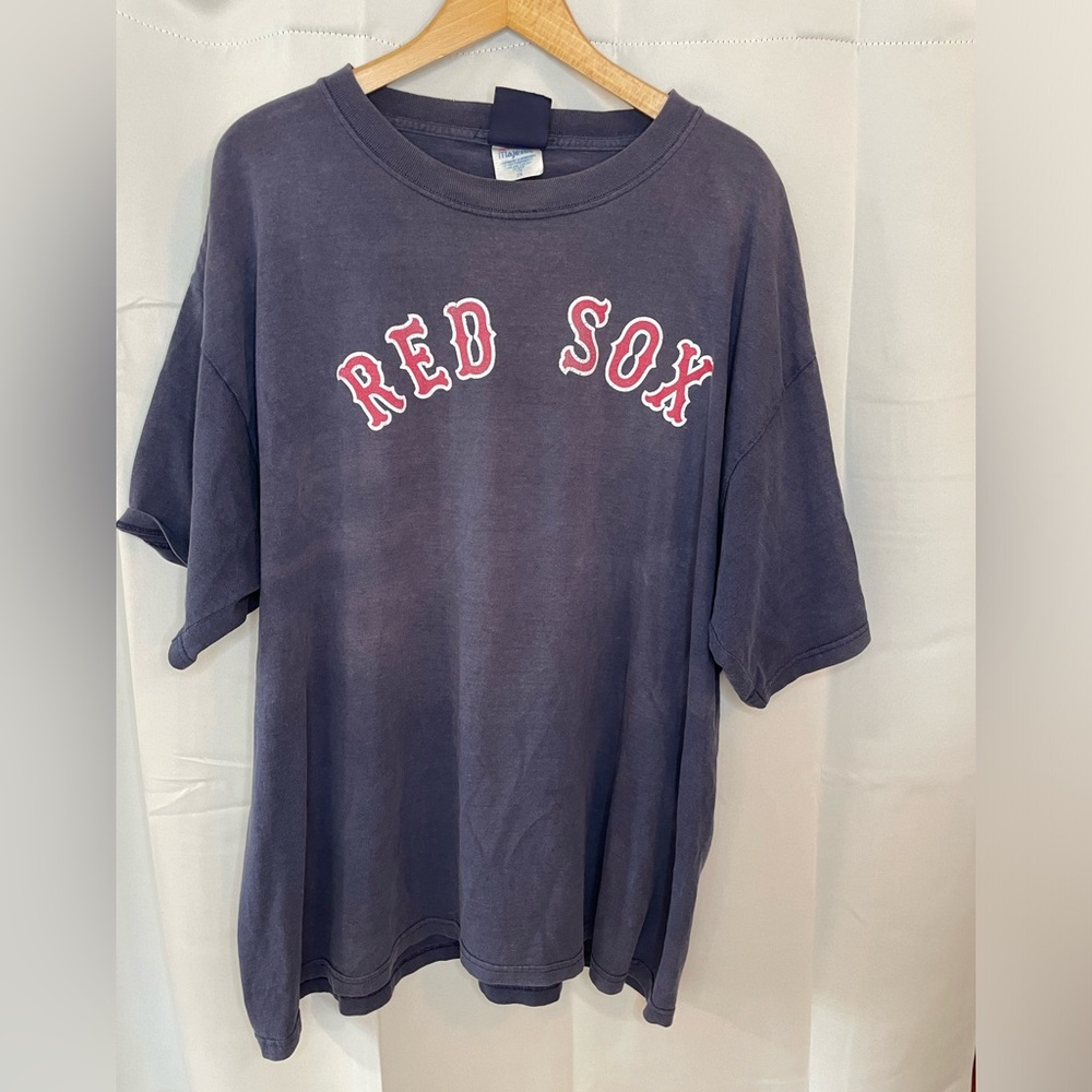 Vintage Mastic Cooperstown Boston Red Sox Ted Williams Mens 2XL T-Shirt